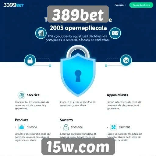 Recursos de segurança do site 389bet
